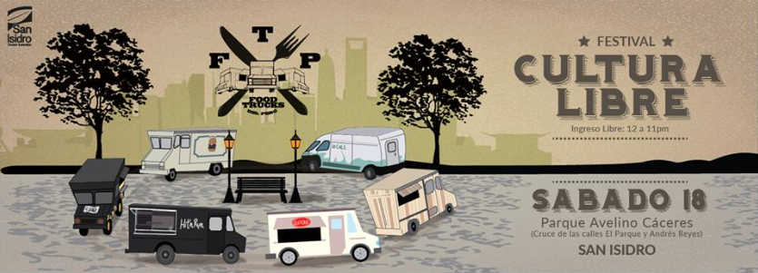FOOD TRUCKS Y MÚSICA AL AIRE LIBRE EN SAN ISIDRO