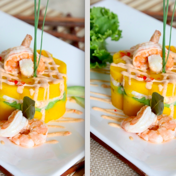 Foto de TREMENDA CAUSA DE LANGOSTINOS PARA COMENZAR UN ALMUERZO DE FIN DE SEMANA