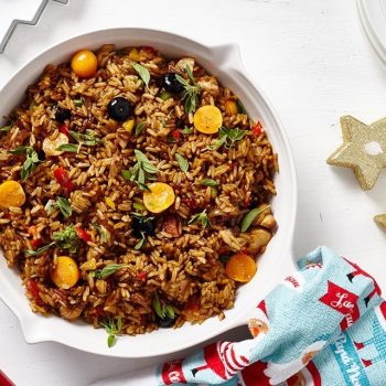 Foto de TRES ARROCES PARA NAVIDAD: CON MANGO, PLÁTANO Y HORNEADO