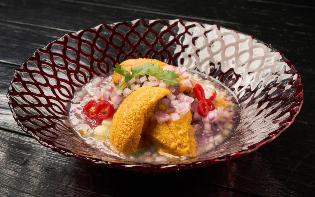 CEBICHE DE ERIZOS: POTENTE OPCIÓN PARA LEVANTAR LOS ÁNIMOS Y RECALENTAR EL CUERPO