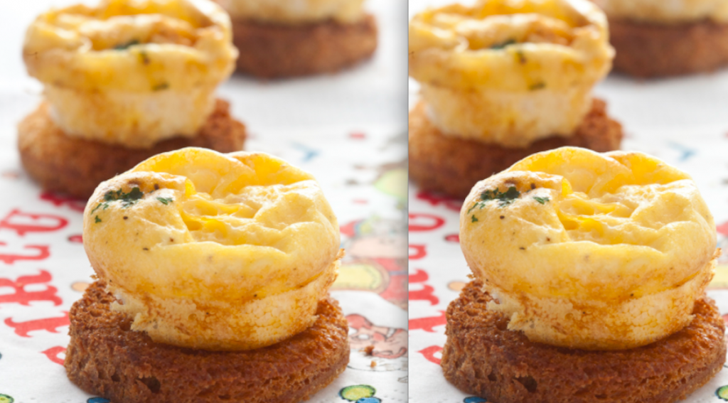PARA ENTRETENERSE CON LOS MÁS PEQUES: MINIMUFFINS DE HUEVO Y JAMÓN