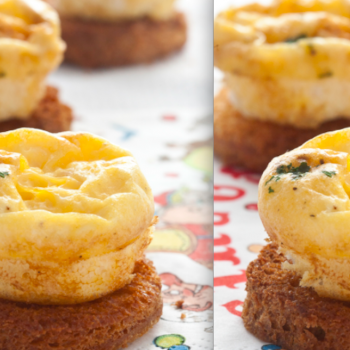 Foto de PARA ENTRETENERSE CON LOS MÁS PEQUES: MINIMUFFINS DE HUEVO Y JAMÓN
