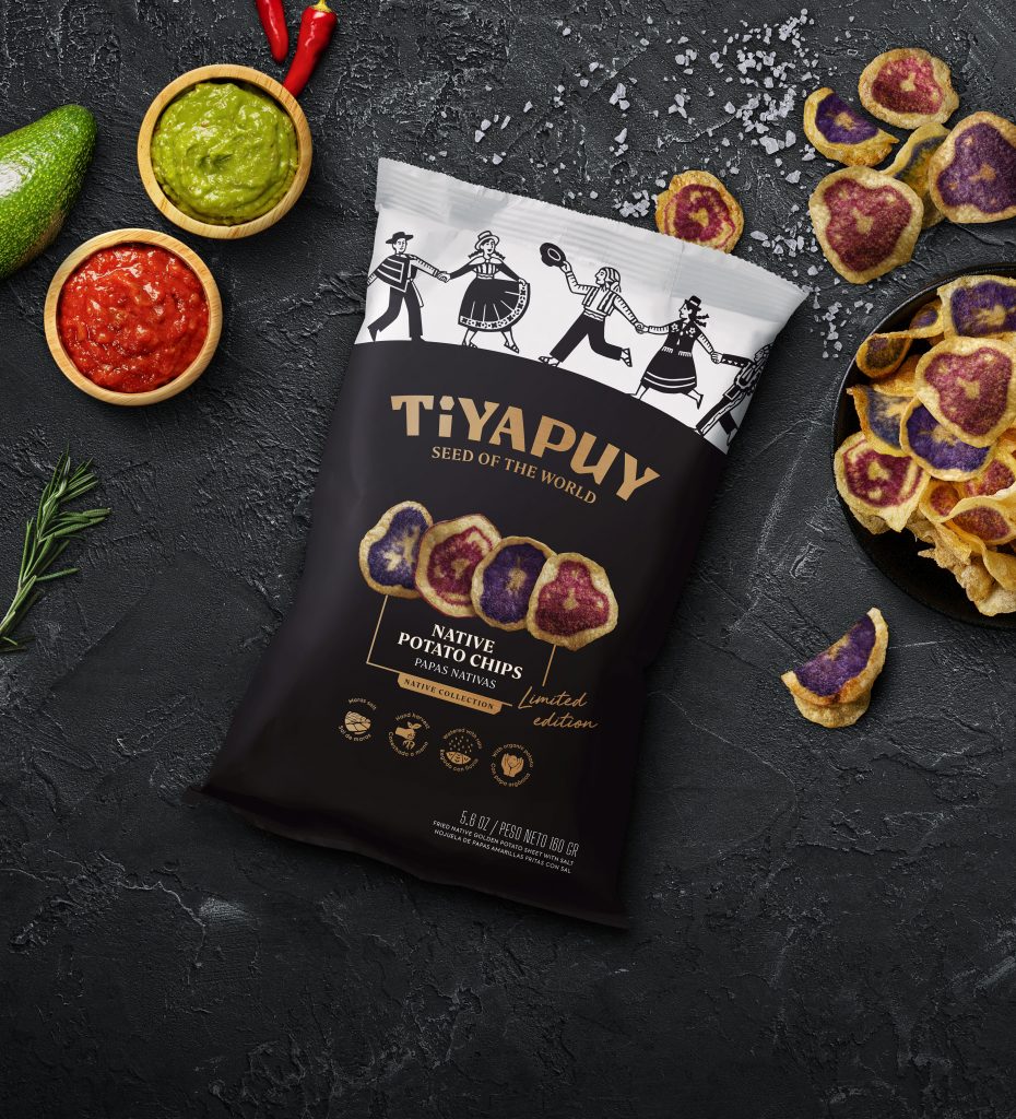 TIYAPUY OFRECE PAPAS FRITAS NATIVAS PERUANAS PARA LA CATEGORÍA PREMIUM