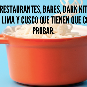 Foto de NOVEDADES DEL CIRCUITO GASTRONÓMICO EN LIMA Y CUSCO