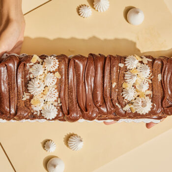Foto de TURRÓN DE CHOCOLATE DE CARTA BLANCA