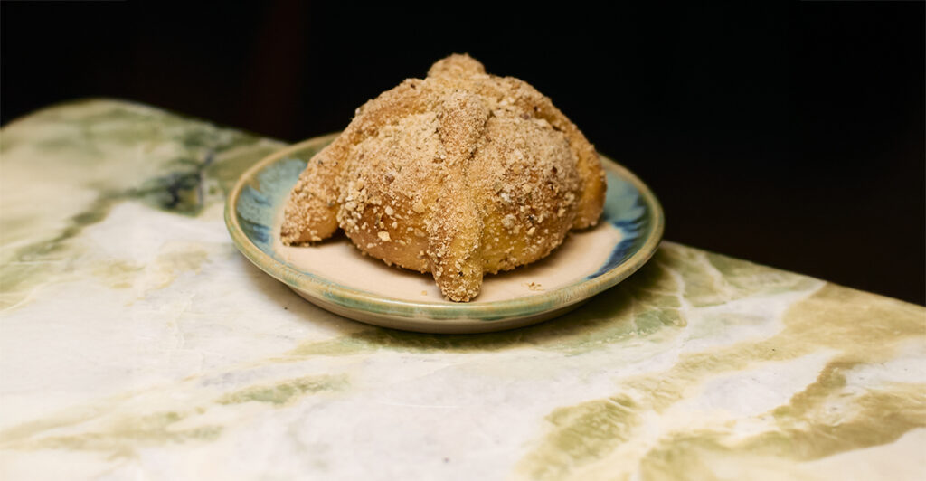 RECETA: PAN DE MUERTO DE JORGE VALLEJO