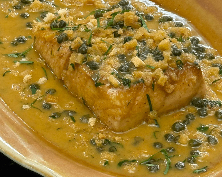 RECETA: CORVINA A LA MEUNIÈRE DE ANTHONY VÁSQUEZ