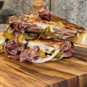 Foto de RECETA: QUESADILLA DE BRISKET AHUMADO POR DIEGO ARCINIEGA