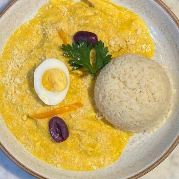 Foto de ¿DÓNDE COME AJÍ DE GALLINA CINZIA REPETTO DE EL BODEGÓN?