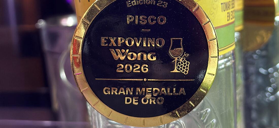 CONOZCAN LOS PISCOS MEDALLEROS DE EXPOVINO WONG 2026