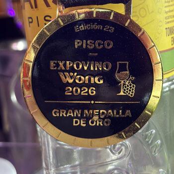 Foto de CONOZCAN LOS PISCOS MEDALLEROS DE EXPOVINO WONG 2026