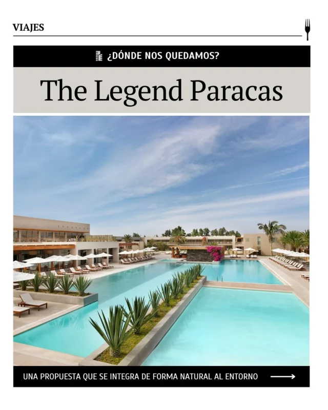 #DóndeNosQuedamos. En Paracas se acaba de estrenar @thelegend.paracas un hotel de la línea @destinationhotels con habitaciones renovadas para una estadía. Camas cómodas y suaves, espacios dedicados a la desconexión y el escenario natural del desierto costero, donde pingüinos, leones marinos, conchas de abanico, uvas y zonas arqueológicas se unen.

📝 Escribe @eltrinchecom
 
🍴🗞️ Pueden leer la nota completa en www.eltrinche.com.
 
🔗  Link en nuestros stories o en el link en bio
 
#hoteles #viajes #paracas #ica #thelegend #hyatt #costa #perú #eltrinchecom