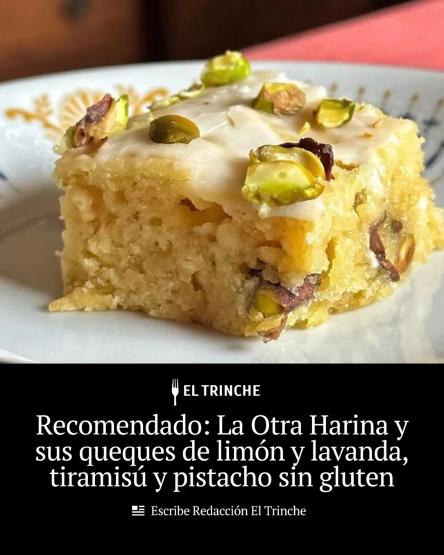 #Recomendado. Desde @la.otra.harina probamos sus nuevos postres que lanzan para el día de la madre, queque de tiramisú con mascarpone y un queque de lavanda con limón, además de los clásicos blondies de pistacho con chocolate blanco y harina de almendras. Todo sin gluten y sin contaminación cruzada. Pueden hacer sus pedidos desde ahora con entrega el sábado 10.

#díadelamadre #regalosparamama #queques #postres #singluten #glutenfree