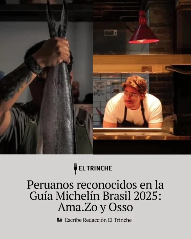 #Michelin. Anoche, en la entrega de las estrellas Michelin para São Paulo y Río de Janeiro, dos compatriotas que llevan ya dejando importante huella fuera del país: Renzo Garibaldi y Enrique Paredes, mantuvieron la categoría de Recomendados por la Guía Michelín. Trabajo constante y empeñoso. Pueden leer la nota completa en www.eltrinche.com, link en los stories o pedirla por DM.
.
.📝 Escribe @eltrinchecom 
.
#peruanosenelmundo #michelin #osso #amazo #ossosaopaulo #renzogaribaldi #enriqueparedes #saopaulo #brasil