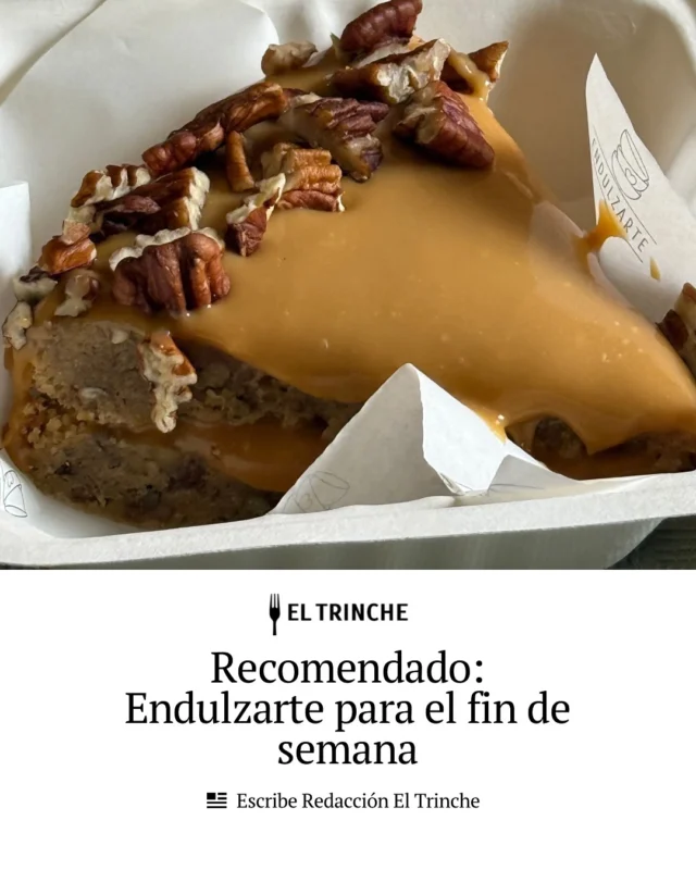 #Recomendación. Para endulzarnos el fin de semana, nos entregamos a Endulzarte: probamos la #bruselina de canela y manjar. Dulcería tradicional de Claudia Cisneros, apunta por la calidad y la constancia, ha sabido como distinguirse con sus manjares de olla y cremas llenas de frescura. Perfectos para las tardes de frío limeño y tele. O las celebraciones felices. 

Escribe @eltrinchecom

#postres #postrestradicionales #endulzarte #postrescaseros