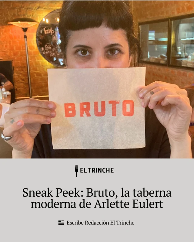 #SneakPeek. La chef @arletteeulert, con paciencia, estuvo en búsqueda de un espacio para su propuesta criolla. Lo que durante la pandemia se llamó #Brutal, ahora toma forma como Bruto, una taberna criolla que abrirá en algunos meses en Miraflores. La chef ya está probando sus platos y aquí les compartimos lo que pudimos probar ayer.

📝Escribe @eltrinchecom

#nuevosrestaurantes #aperturas2025 #bruto #arletteeulert #tabernacontemporanea #cocinalimeña